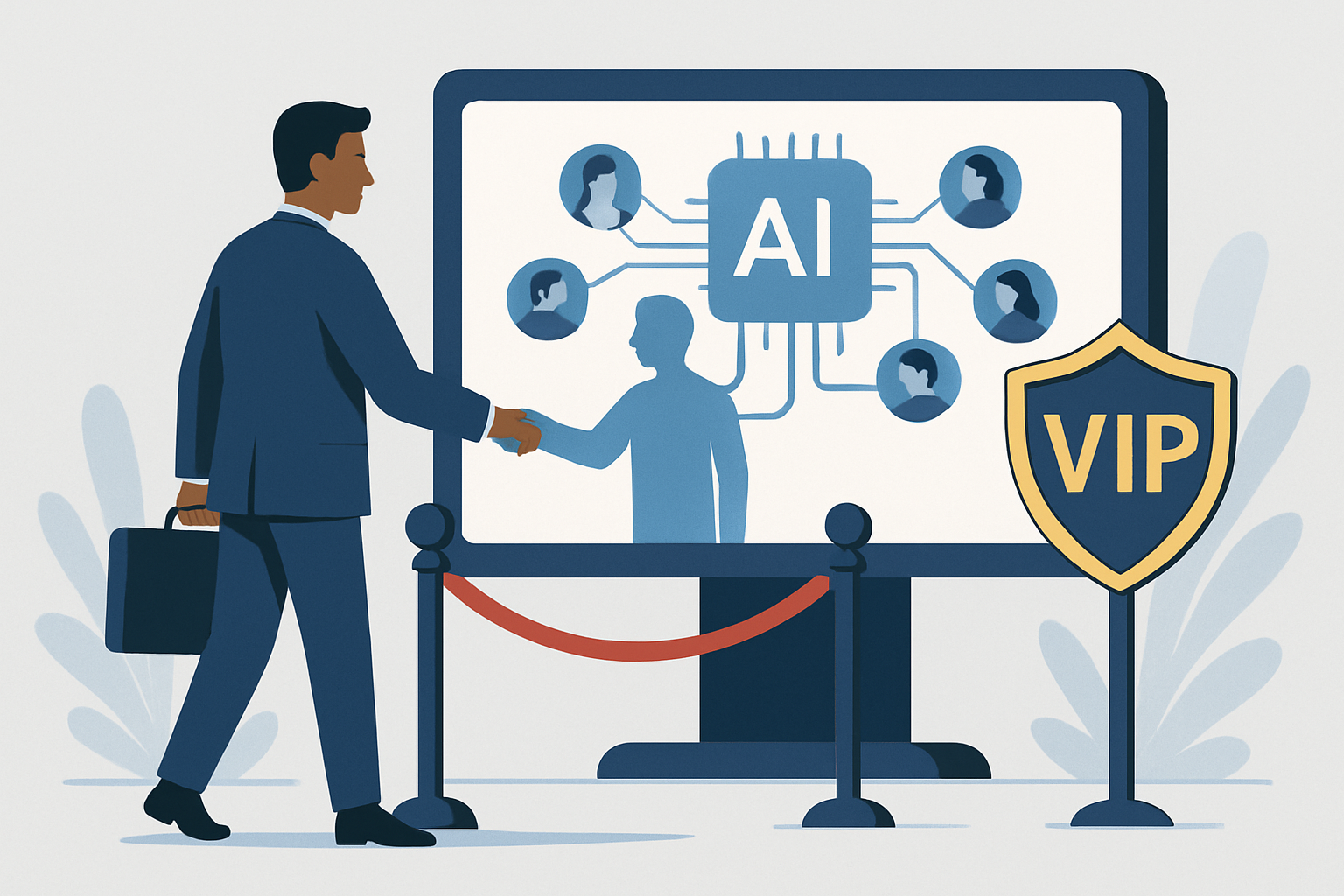 AI professionals networking at a tech community event