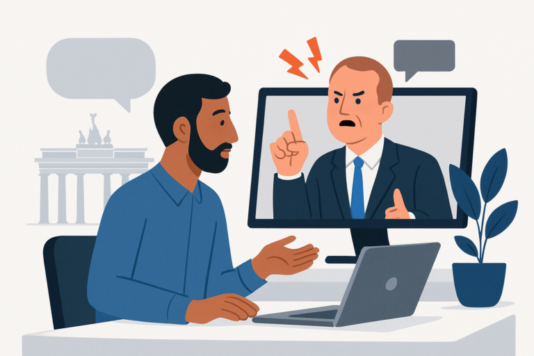 Remote AI professional working from home