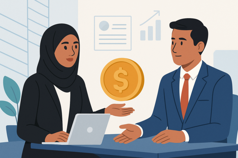 Salary comparison chart for AI professionals