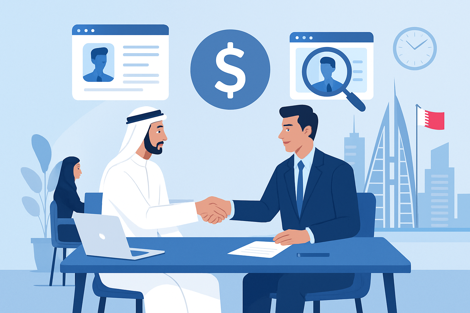 Salary comparison chart for AI professionals
