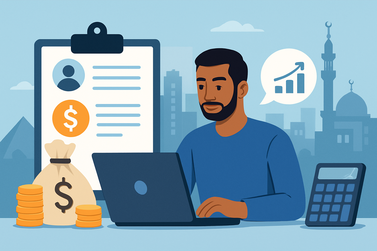 Remote AI professional working from home