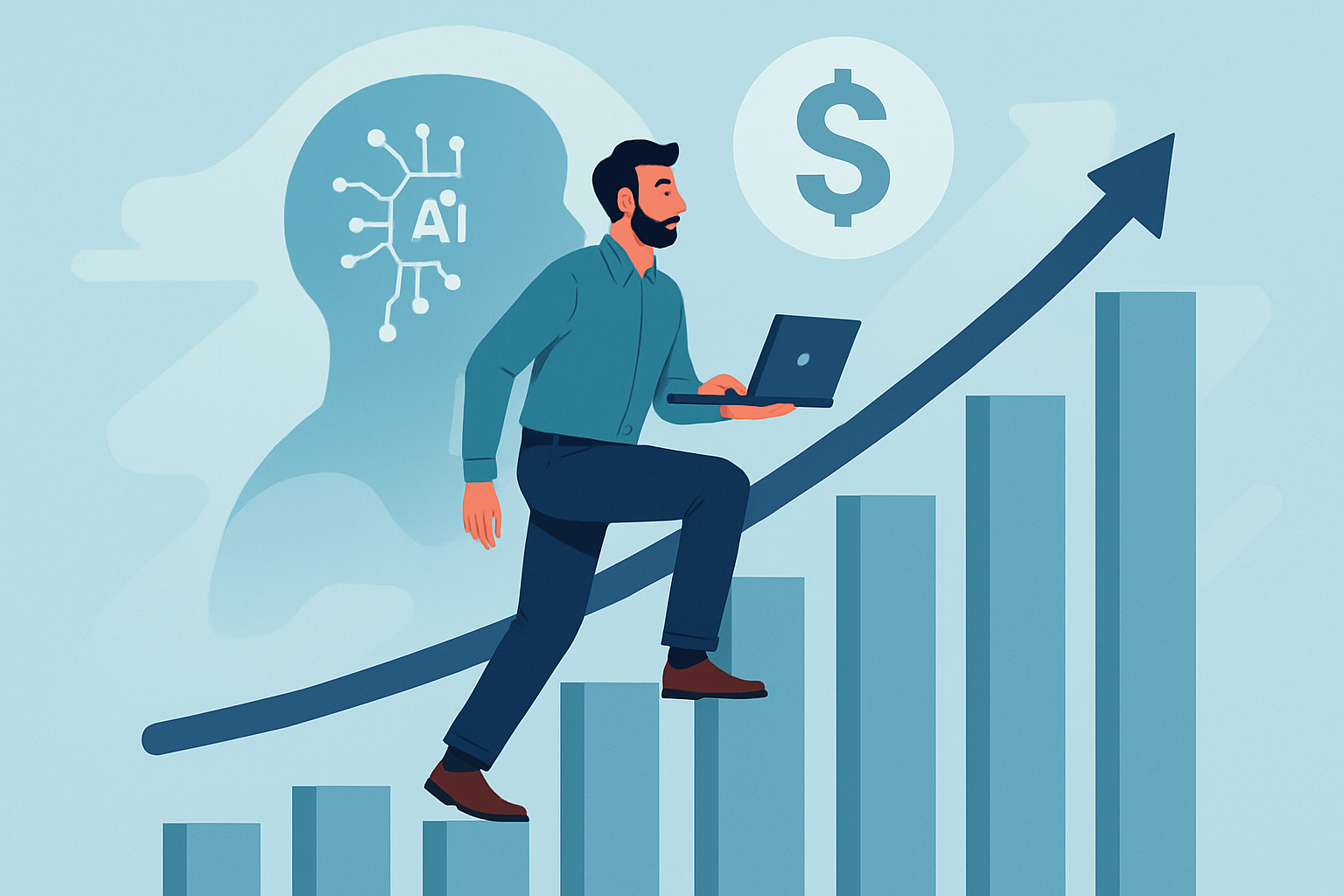 AI professional reviewing salary and compensation data