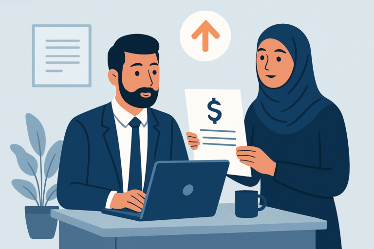 Salary comparison chart for AI professionals