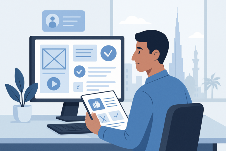 Professional receiving a job offer in a modern office