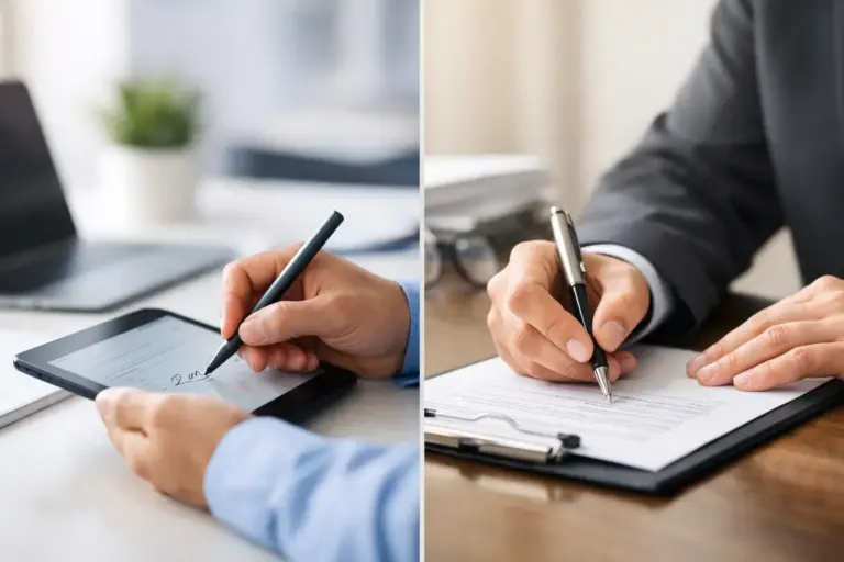 E Signature vs Manual Offers: What Hiring Loses